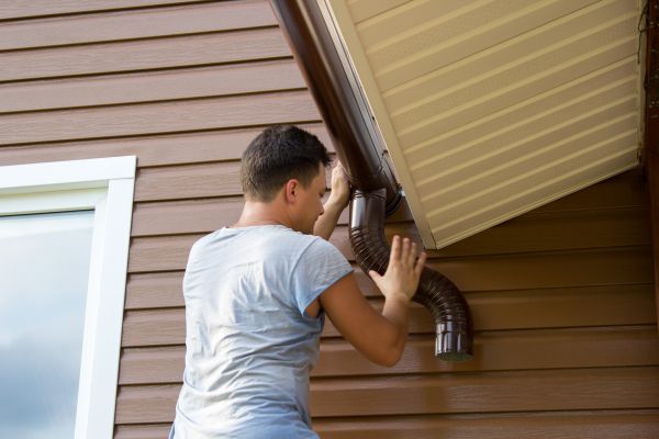 Porch Gutter Repair in Port Charlotte